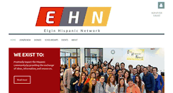 Desktop Screenshot of elginhispanicnetwork.org